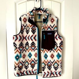Patagonia RetroX Fern Dell Vest size Large